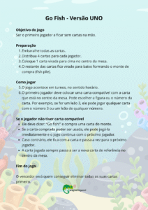go fish regras sea animals